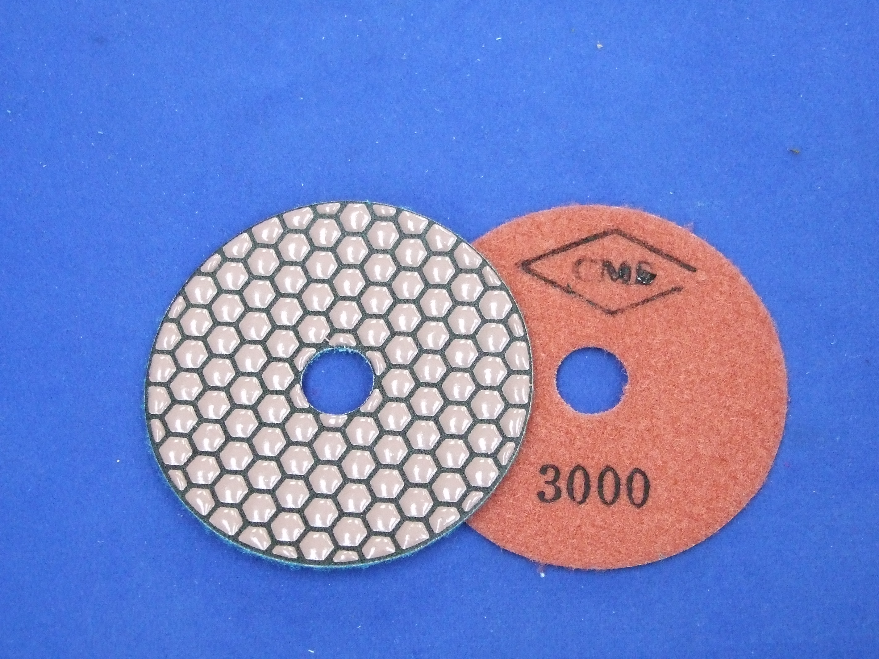 Ceramica Dry Polishing Disc for Granite and Marble 3000 grit Brown ...
