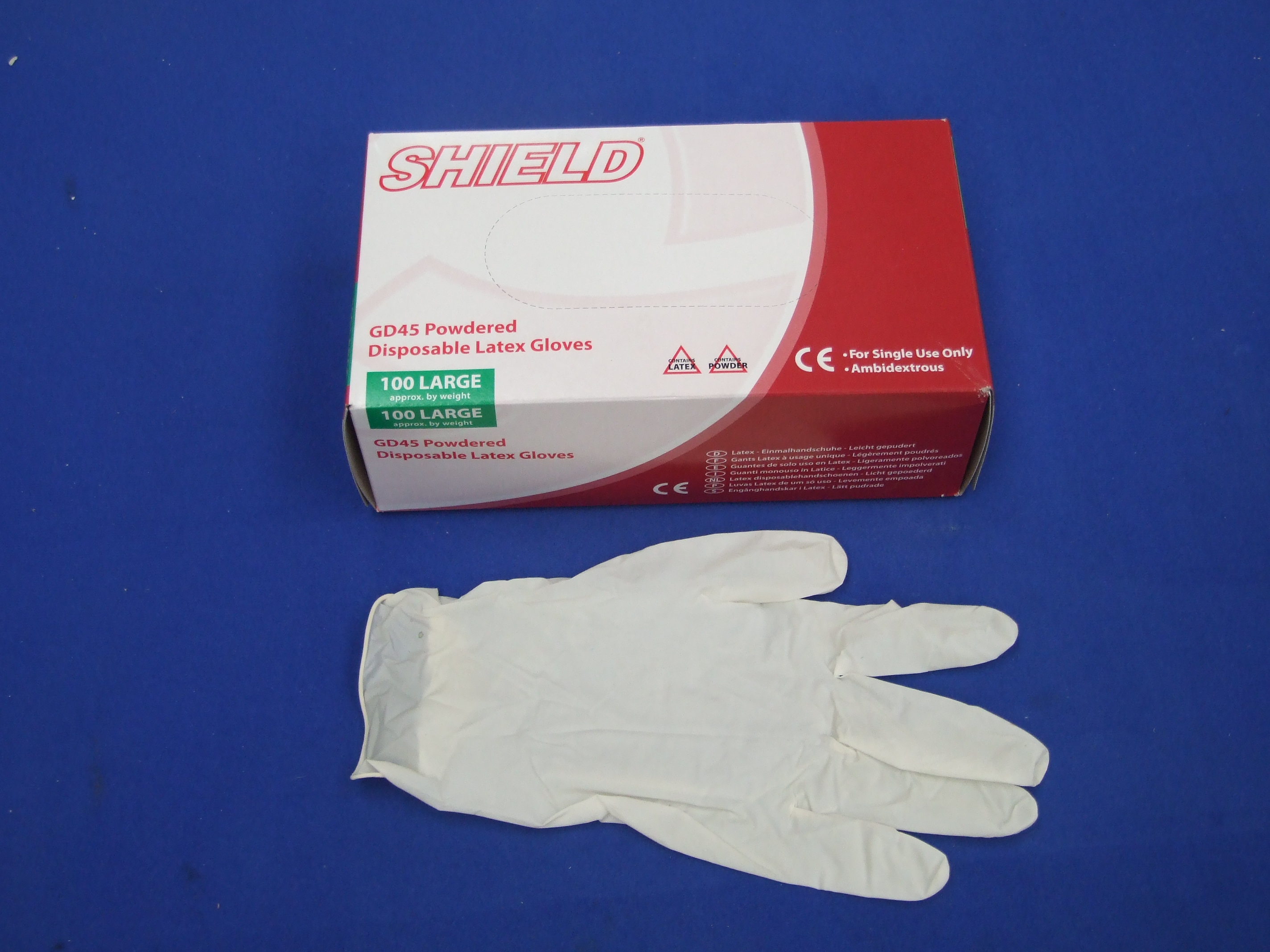 Latex Surgical Gloves 100/box Combined Masonry Supplies
