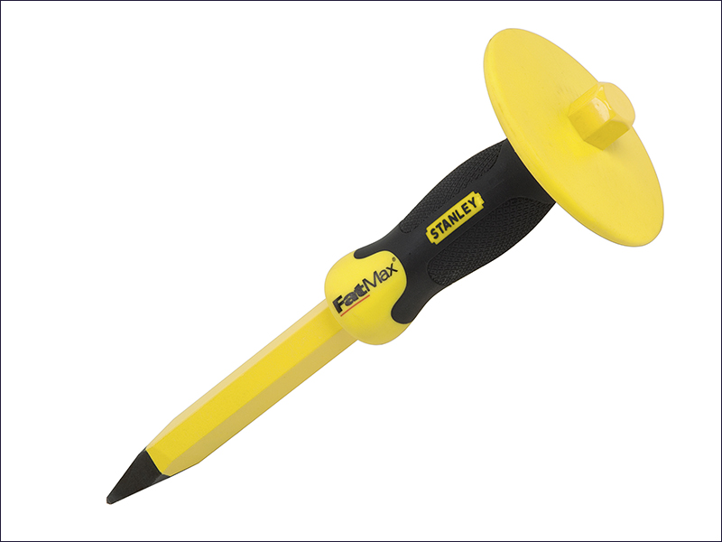 StanleyFatMax Concrete Chisel 19 x 300mm (3/4in) with Guard - Combined